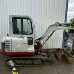 TAKEUCHI TB125 Cabina, 2,8T + 3 CONCHA
